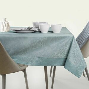 Asztalterítő Gaia mentazöld dombornyomott 120x200 AmeliaHome kép