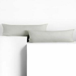 Díszpárnahuzat AMBER fehér dzsörzé 40x145 DecoKing kép