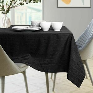 Asztalterítő Vesta fekete dombornyomott modern 140x500 AmeliaHome kép