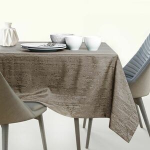 Asztalterítő Vesta cappucino dombornyomott modern 120x260 AmeliaHome kép