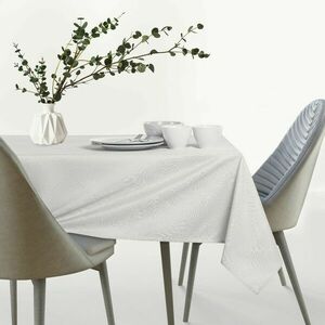 Asztalterítő Gaia krémű dombornyomott 150x260 owal AmeliaHome kép