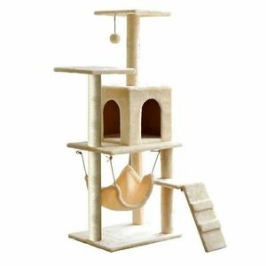 Pepita XXL Play 5 szintes macska Szórakoztató központ és Kaparófa - bézs kép