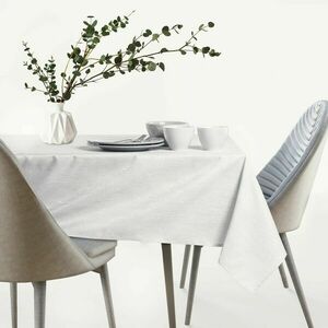Asztalterítő Vesta fehér dombornyomott modern 150x220 AmeliaHome kép