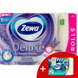 Zewa Deluxe Lavender Dreams 3 rétegű Toalettpapír 24 tekercs + 1d... kép