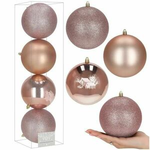 Ca1359 Karácsonyfa gömbök 12 cm 4 db. kép