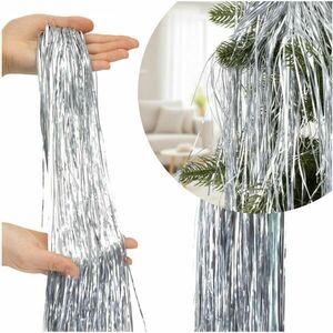 Ca1547 karácsonyi dísz angyal haj ezüst kép