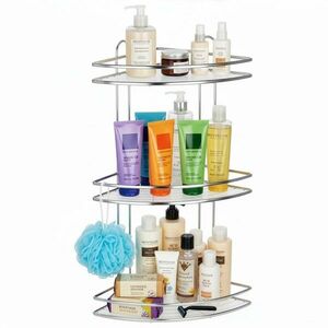 Ha7542 fürdőszobai polc 25 x 25 x 58 cm kép