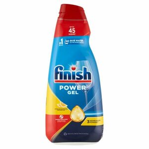 Finish Power Gel Citrom Gépi mosogatógél 45 mosogatás 900ml kép