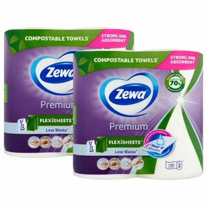 Zewa Premium Flexisheets 2 rétegű Papírtörlő 2x2 tekercs kép