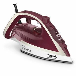 Tefal Ultimate Pure FV6810E0 vasaló Gőzölős vasaló 2800 W Vörös, Ezüst kép