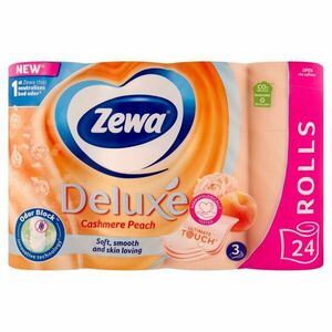 Zewa Deluxe Cashmere Peach 3 rétegű Toalettpapír 24 tekercs kép