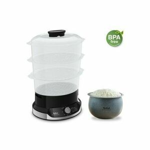 Tefal VC204810 Ultracompact Ételpároló 800W, Fekete kép
