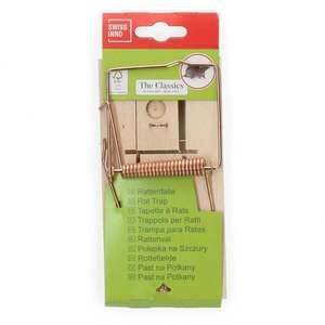 Swissinno Hagyományos fa patkánycsapda kép