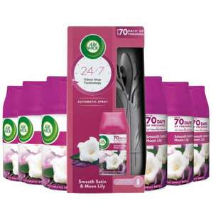 Air Wick Freshmatic Bársonyos Szatén és Éji Liliom Utántöltő auto... kép