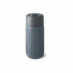 Sötétszürke üveg utazóbögre 340 ml – Black + Blum kép
