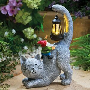 Szolár macska törpével kép