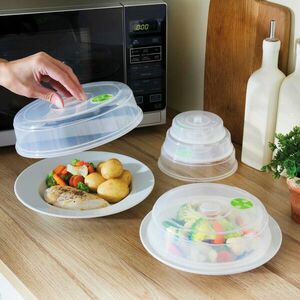 5 db ételfedő a mikrohullámú sütőbe kép