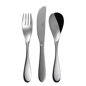 Evőeszközkészlet gyermekek számára 3db - Alpha - 130705 kép