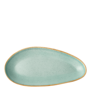 Sand ovális tányér türkiszkék 40 cm – Gaya - 451960 kép