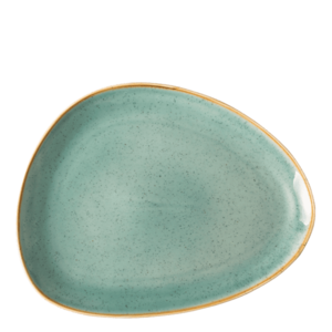 Tányér Triangle Sand türkiszkék 30, 5 x 24, 2 cm – Gaya - 451963 kép