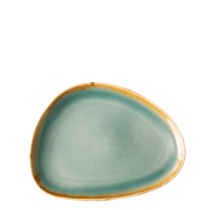 Tányér Triangle Sand türkiszkék 25 cm – Gaya - 451964 kép