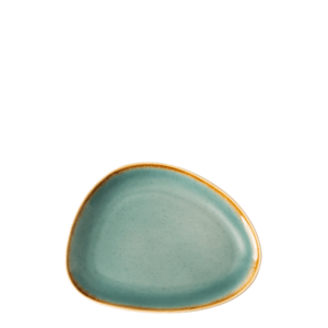 Tányér Triangle Sand türkiszkék 20, 5 cm – Gaya - 451965 kép