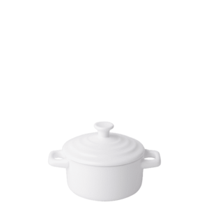 Fehér Flow Atelier edény fedővel ø10.2 cm - Gaya - 452159 kép