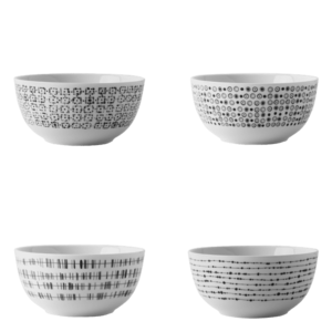 Müzlis tál 14cm szett 4db - Basic Dots - 490823 kép