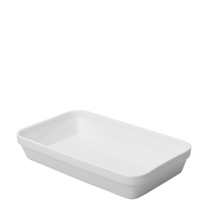 Négyszögletes sütőtál 28 × 17 × 5 cm – Tosca fehér - 492051 kép