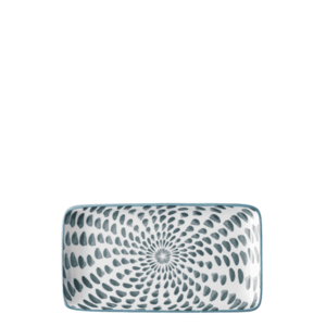 Téglalap alakú tányér 20, 3 x 11, 2 cm-es – Gaya Elements Water - 492456 kép