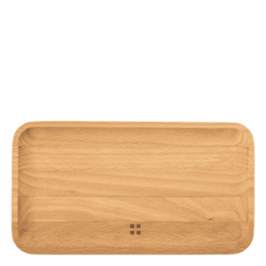 Fa tálca kicsi 20x11cm - Flow - 593013 kép