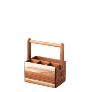 Akácfa evőeszköztartó 22, 6 14, 2 x 24, 8 cm - FLOW Wooden - 593709 kép