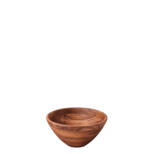 Kisméretű salátás akácfa tálka o 20, 3 cm - FLOW Wooden - 593711 kép