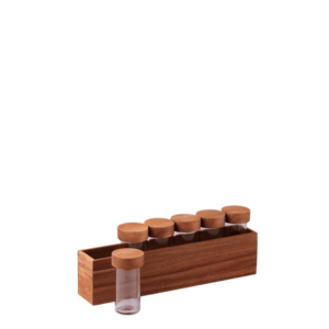 Akácfa fűszertartó állvány, 7 db-os szett 32, 9 6 x 11, 6 cm - FLOW Wooden - 593716 kép