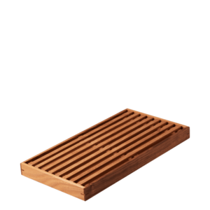 Teakfa kenyérvágó deszka 43 x 22, 8 x 3, 5 cm - GAYA Wooden - 593732 kép