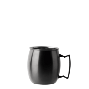 Fekete matte Moscow Mule bögre - Basic Bar - 593781 kép