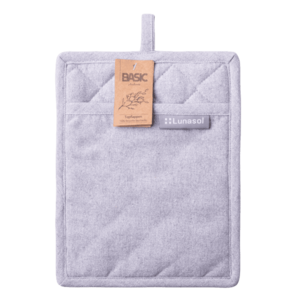 Világosszürke pamut konyharuha, 19 x 24 cm - Basic Ambiente - 596407 kép