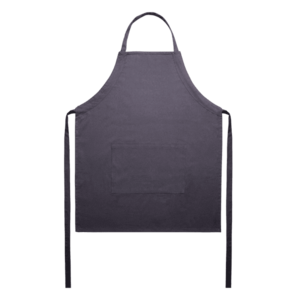 Acél szürke pamut kötény, 70 x 85 cm - Basic Ambiente - 596419 kép