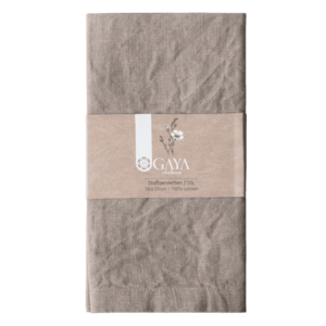 Palaszürke lenvászon terítők 50 x 50 cm 2 db - Gaya Ambiente - 596434 kép