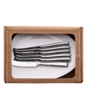 Tányér és vajkés készlet 12 db - 910094 kép