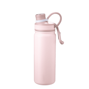 Rozsdamentes acél palack 650 ml rózsaszín matt - to Go - 596504 kép