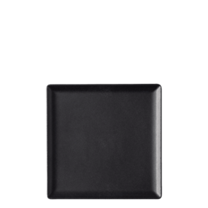 Szervírozó tányér 17 x 17 cm — Basic black matt - 492785 kép