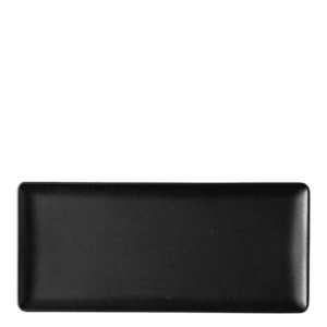 Szervírozó tányér 24 x 13 cm — Basic black matt - 492786 kép