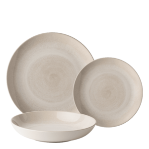 12 db tányérkészlet – Elements Vulcano Sand - 492745 kép