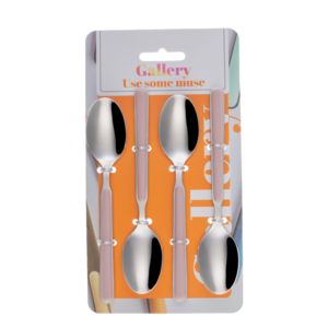 Kávéskanalak készlet 4 db – Gallery rózsaszín - 133968 kép