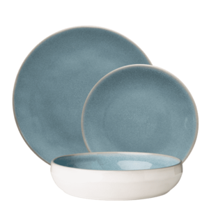 Tányérkészlet 18 db - Gaya Elements Glacial Ice North - 493029 kép