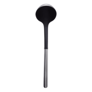 Nylon leveses kanál rozsdamentes acél nyéllel 32, 5 cm - 596574 kép