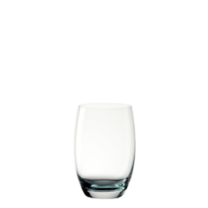 Tumbler pohár 460 ml türkiz spirál aljjal – Optima Glas Lunasol - 322863 kép