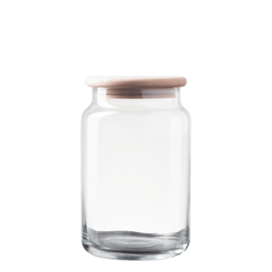 Üvegedény fedéllel 0, 93 l - Basic Kitchen - 593766 kép