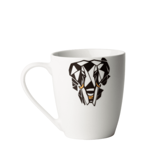 360 ml-es elefánt mintás csésze – Flow Solatelier Africa - 493261 kép